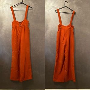 HP 🎉 Shein orange pants jumpsuit size small